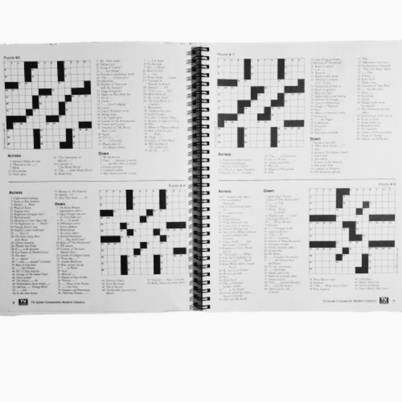 TV Guide Crossword Books Set of 2 - Picture 7 of 7